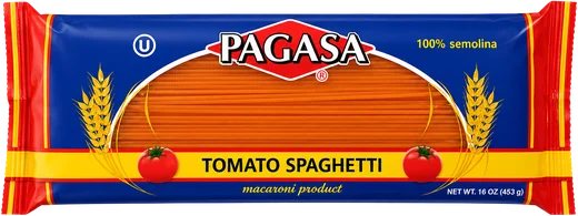 PAGASA Tomato Spaghetti pasta