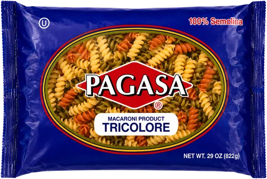 PAGASA Tricolore pasta